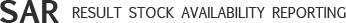 Result SAR - Stock Availability Reporting